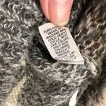 Nordstrom BP. Colorblock Gray Knit Boatneck Crop Sweater Size Medium Photo 11