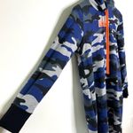 Calvin Klein Camo Dress Blue Grey Size Small Photo 5