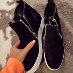 Steve Madden black wedge sneakers Photo 0