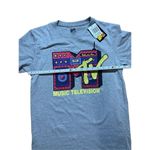 MTV women’s gray graphic tee shirt sz M NWT Size M Photo 3