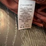 Lush Clothing Lush Women's Burnt Orange Lace Long Sleeve V-Neck Romper Size M Photo 10