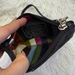 Coach Legacy Black Wristlet Photo 4
