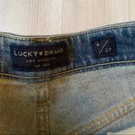Lucky Brand Pins High Rise Cut Off Jean Shorts in Blue Size 4/27 Photo 4