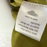 Sue Wong  Vintage Y2K Silk Dress‎ Size 8 Chartreuse Embellished 90s Fairycore Photo 9