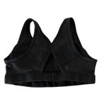 Athleta Black Racer Back Clasp Closure Padded Active Sports Bra Size Women's XS Photo 1