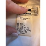 Vintage Stunning Lace Dress with Broach and Pearl Detail Size 6 White Photo 8