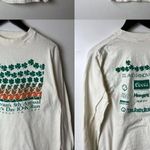 Urban Outfitters 1984 Vintage 80s Tom Sullivan's St Patrick's Day T Shirt Cream Small S Cotton Photo 12