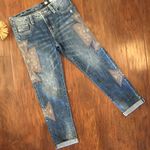 Miss Me Boyfriend Tribal Design Ankle Jeans Photo 2