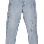 Women's High-Rise Vintage Slim Leg Jeans Size 6 Gap Button-Fly Cropped Denim Photo 0