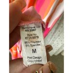 Tori Richard  Women's Resort Wear Bright Watercolor Boat Neck Shift Dress M Photo 4