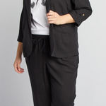 Elegant Black Women's Pantsuit Size XL Photo 0