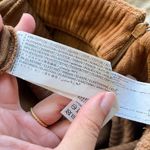 Mango MNG Casual Brown Corduroy Mini Pencil Skirt Ribbed Belt Womens Size S Photo 5