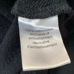 Pam & Gela Rhinestone Embellished Sweatshirt with thumb holes M Black Photo 8