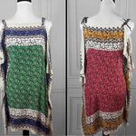 Forever 21  free style print dress with braid ties Photo 1