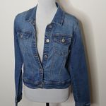Wax Jean s premium denim crop Jean jacket size large Photo 1