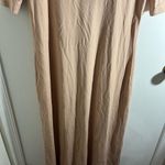 Marcella Matilda Midi Dress NWT Tan Size L Photo 9