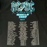 AC/DC Lightning Tour Shirt Black Size Small Photo 4