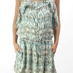 Anthropologie  Lilka Boho Ikat Print Drop Waist Dress Photo 0