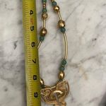 Woman’s golden antique necklace Photo 4