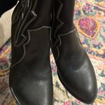 Black Cowgirl Boots Size 7 Photo 3