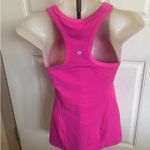 Lululemon Size 6  Sonic Pink Align Hip-Length Racerback Tank Photo 3