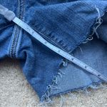 Eddie Bauer ✨ Boyfriend Blue Jean Shorts w/ Embroidered Pockets - 10 - EUC Photo 13