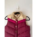 Old Navy  Vintage Y2k Colorblock Puffer Vest Quilted Collar Snap Front Pockets XS Photo 1