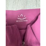Beyond Yoga Beyond Yoga Women's Purple Zip Up Long Sleeve Athletic Jacket Photo 3
