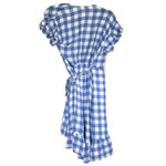 Rails Brigitte Wrap Dress in Periwinkle Check Size Small Photo 2