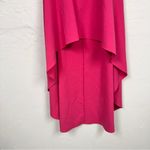 Likely  Hot Pink Strapless High Low Dress Womens 14 Formal Bridesmaid Prom Gown Photo 1