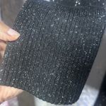 White House | Black Market WHBM Black Shimmer Sexy Fitted Sweater Dress XS Excellent Condition Photo 7