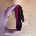 Coach Women's Vibrant Pink and Brown Wallet colorful classic designer rare Photo 3