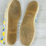 Ann Taylor  Lemon Linen Blend Espadrilles shoes jute detail size 7 flats tropical Photo 6