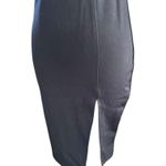 ENTRY  Black Lace-Up Cocktail Bodycon Dress Size Small Photo 7