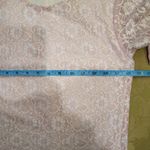 Roam Mykonos Pink Lace Sheath Dress sz XS Photo 6