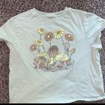 American Eagle  Cropped Graphic T Shirt Size L Photo 0