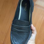 XOXO Black Quilted Loafers Photo 2