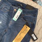 1822 Denim 1822-denim Women's Navy and Blue Jeans Photo 3