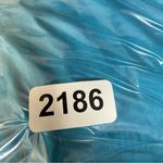 Chloe Blue Blazer with Ruffled Neckline and Casual Fit Size M Photo 4