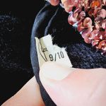 Vintage 90s Sequin Stripe Stretch Club Whimsigoth Festival Crop Top Size 9/10 Pink Photo 5