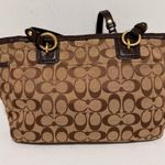 Coach Gallery Signature zip Tote shoulder Bag purse large Photo 4