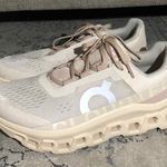 On Cloud Cloudmonster Women's Running Shoes Moon/ Fawn Size 10 Photo 3