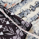 Onzie  Lucky Eye 276 Blue Tie Dye Graphic High Rise Leggings Size XS Photo 12