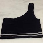 Free People Movement One Shoulder Ribbed Sports Bra Black Size XS Photo 0