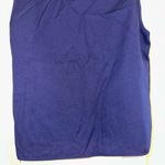 SheIn Clasi Solid Scallop Trim Sleeveless Blue Business Casual Dress Top Photo 14