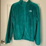The North Face  Women Green Fleece Sherpa Full Zip Jacket Medium Photo 0
