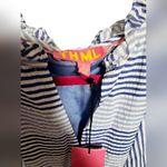 THML  Flutter Sleeve Striped Dress Photo 4