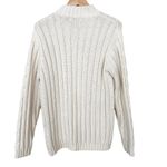 Jennifer Moore Vintage Off White Cable Knit Chunky Sweater Sz M Photo 2