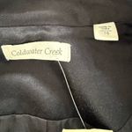 Coldwater Creek NWT Black Brown Embroidered Jacket $100 16 Photo 7