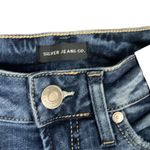 Silver Jeans  Avery Curvy Fit High-Rise Straight Leg Jeans Photo 1